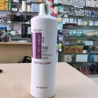 Dầu gội khử vàng fanola no yellow 1000ml. dầu gội tím. hàng chính hãng