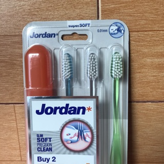 Combo 3 Bàn Chải Đánh Răng Jordan Clean Slim