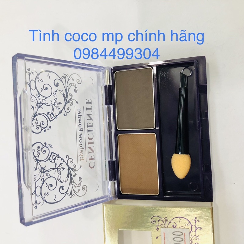 Bột Kẻ Lông Mày Naris Cosmetics 02 Natural Brown Ceniciente Eyebrow Powder 10g