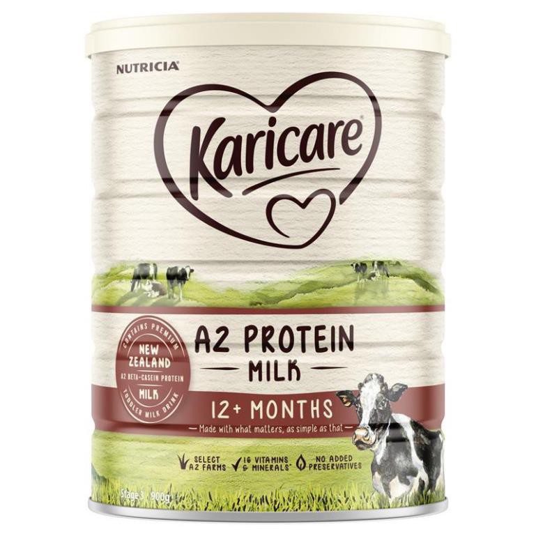 Sữa Bột Karicare A2 Protein số 1,2,3 Lon 900G Date T1, T5/2022