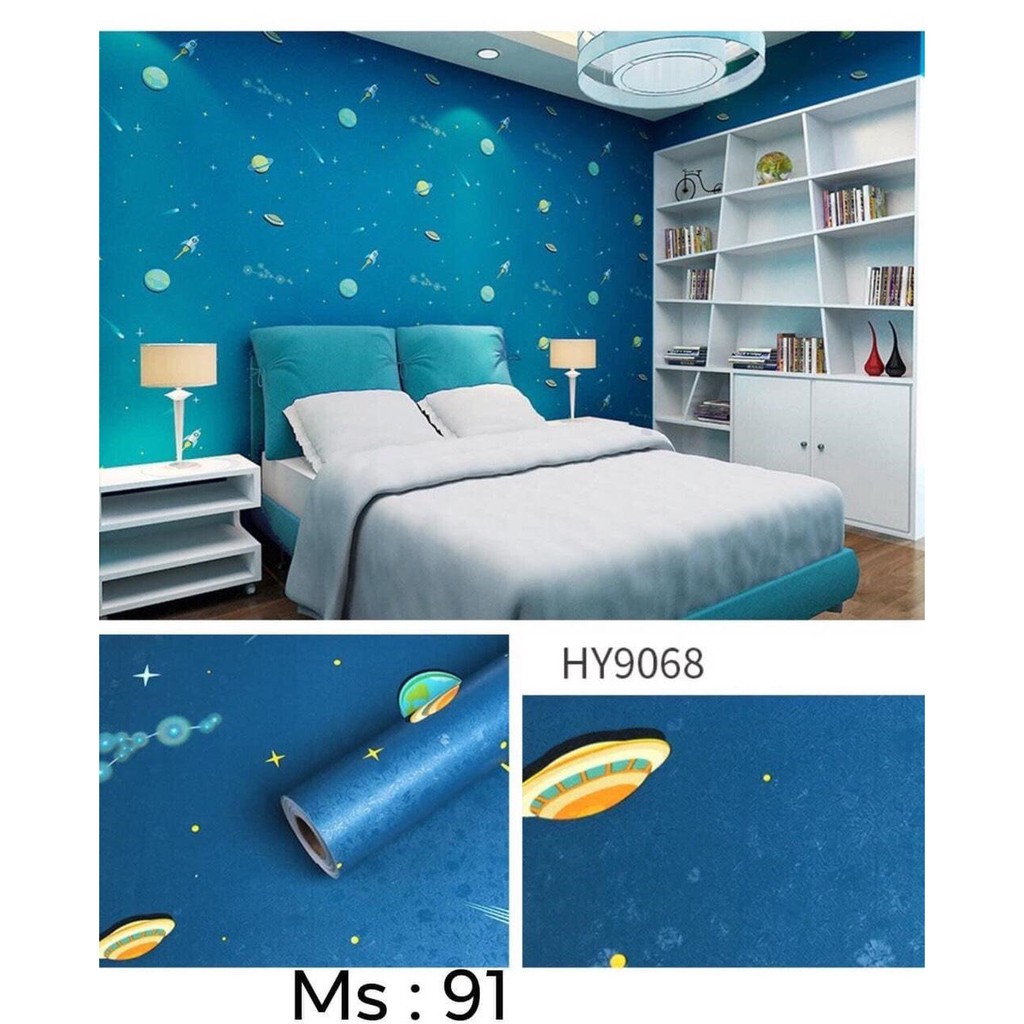 (Freeship 50k) Decal cuộn dán tường khổ 0.45 x 10 m giá hủy diệt - decal Amy Shop