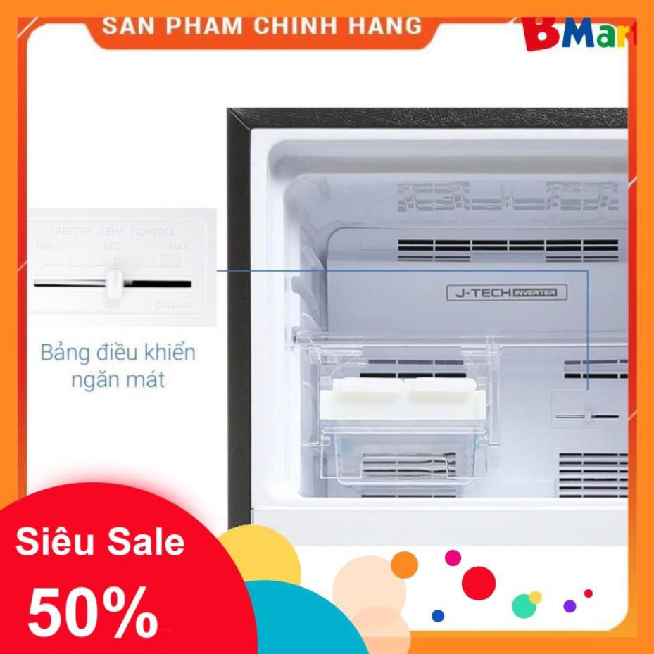 [ FREE SHIP ] SJ-X201ESL Tủ lạnh Sharp Inverter 196 lít  - BM NEW