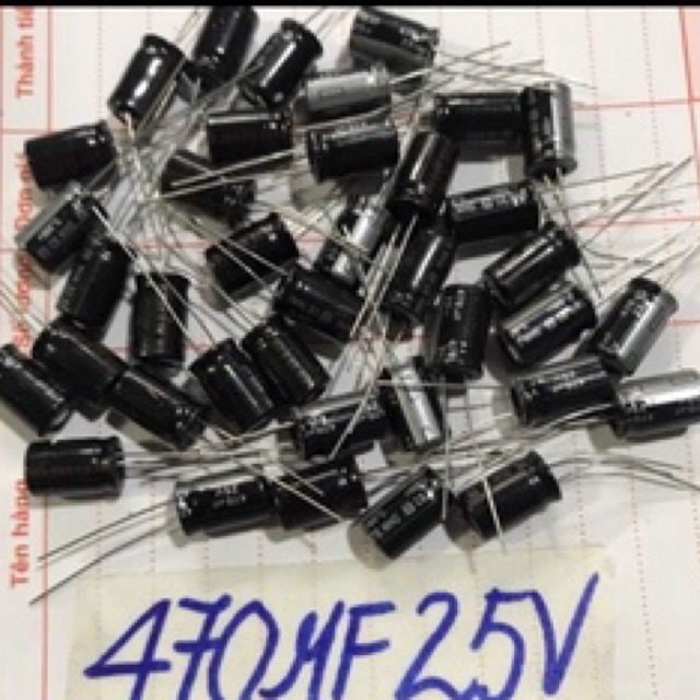 10   Tụ    Hoá    470uf 25v