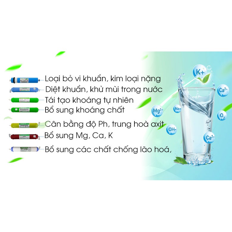 Máy lọc nước nóng lạnh Kangaroo 10 cấp KG10A3 VTU