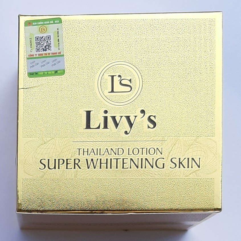 [250g] Kem Dưỡng Trắng da Toàn Thân Body Livy's Thái Lan SPF 45+