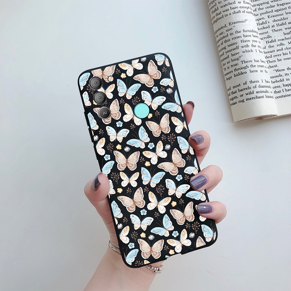 Ốp Điện Thoại Silicone Mềm In Họa Tiết Rồng/Hoa Xinh Xắn Cho Tecno POP 5 / POP 5 LTE BD4