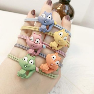 Dây thun cột tóc buộc tóc hình con sóc cute 047