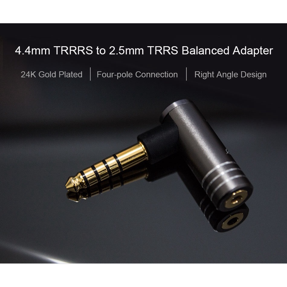 Đầu Nối Chuyển Đổi PH-4X 4.4mm TRRRS Sang 2.5mm TRRS 2.5mm Cái Sang 4.4mm Đực