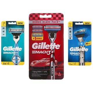 Dao cạo râu Gillette Mach 3 + chăm sóc sắc đẹp cho nam giới