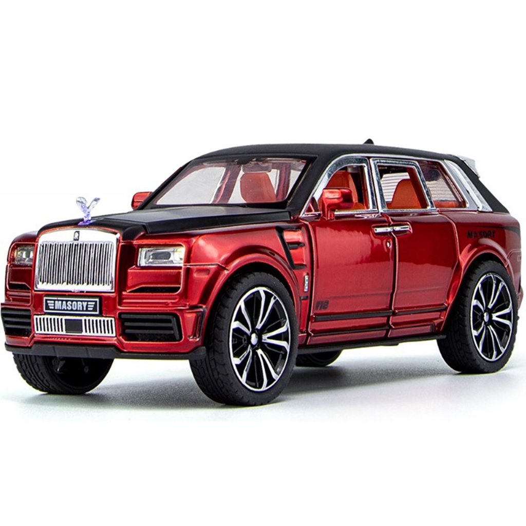 Mô hình kim loại siêu phẩm Rolls Royce Cullinan Mansory tỷ lệ 1:32
