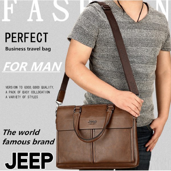 Cặp da công sở Jeep 8006 | BigBuy360 - bigbuy360.vn