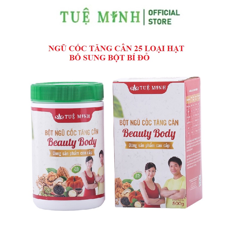 Ngũ Cốc An Thai Tuệ Minh 25 Loại Hạt hộp 500 gram, tốt cho mẹ bầu