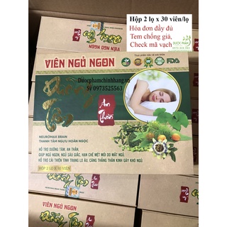 Viên ngủ ngon dưỡng tâm an thần bồi dưỡng cơ thể giúp ăn ngon ngủ sâu giấc