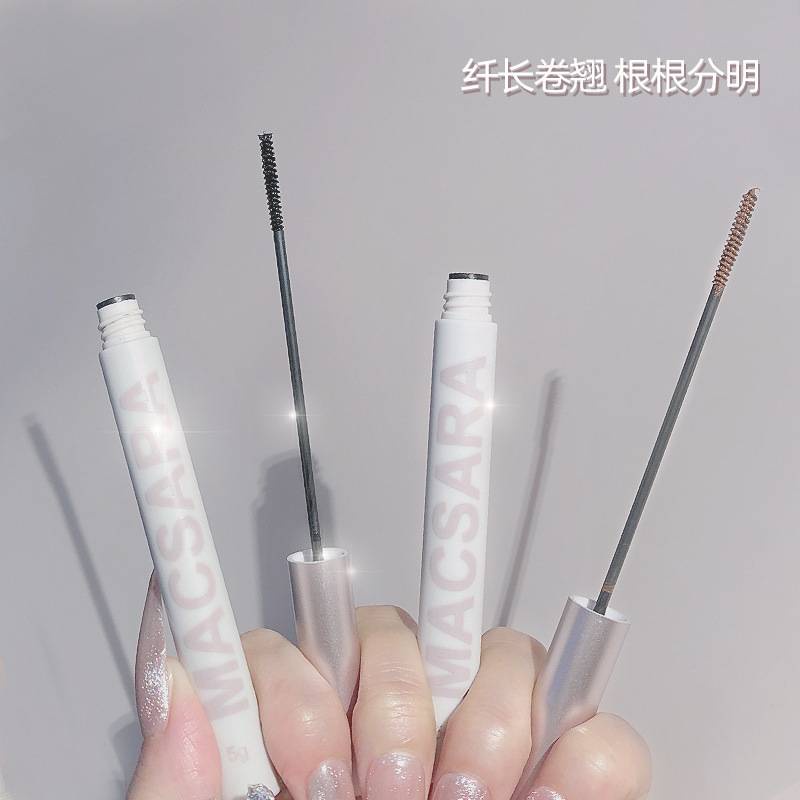 [Hàng mới về] Mascara siêu mịn chống thấm nước không nhòe màu đen/nâu thời trang | BigBuy360 - bigbuy360.vn