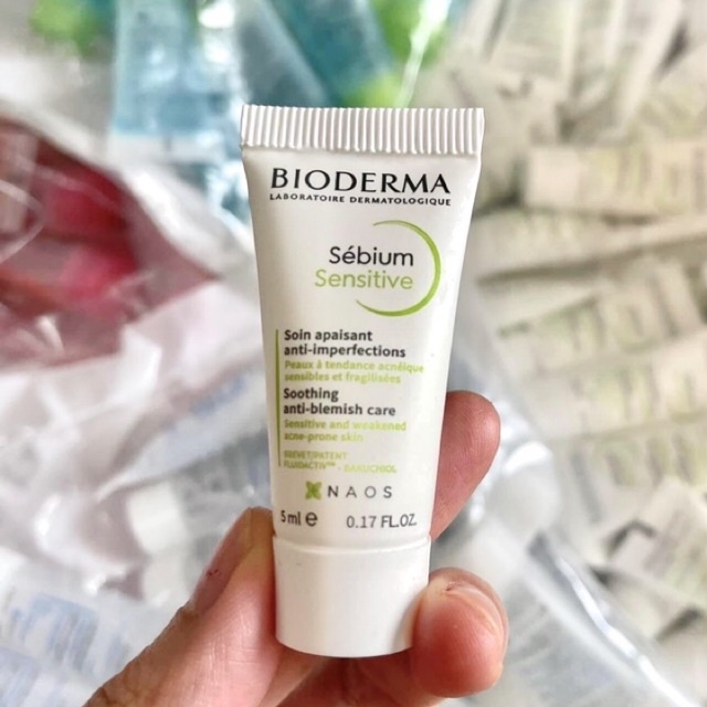 [Mini 5ml] Kem dưỡng Bioderma Sebium Sensitive / Sebium Hydra / Sebium Mat Control / Atoderm