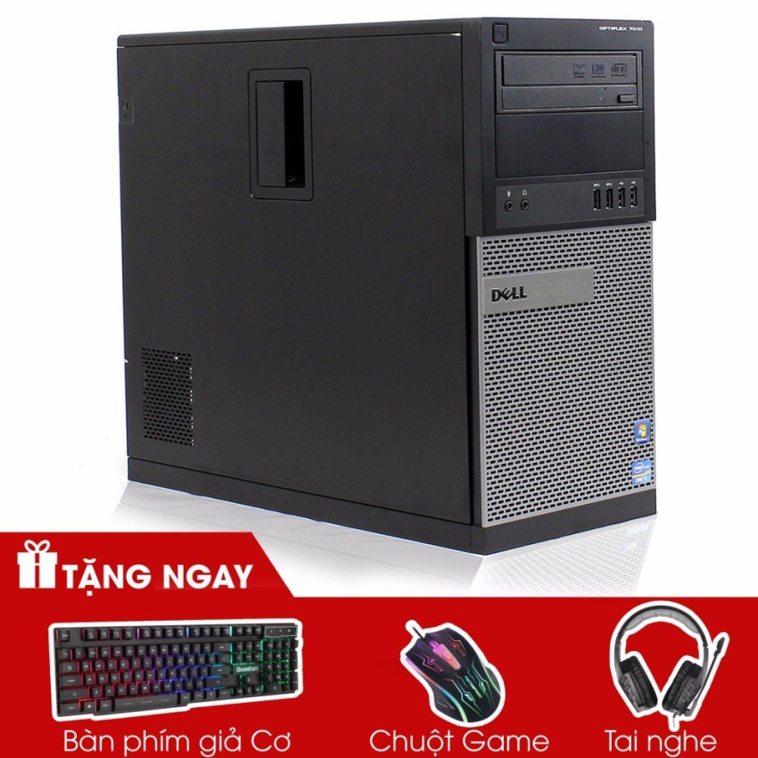 Máy tính Doanh Nghiệp DELL OPTIPLEX 7010 MT (Core I7 3770, Ram 16GB, SSD 240GB, HDD 2TB) + Quà Tặng - Hàng Nhập Khẩu | BigBuy360 - bigbuy360.vn