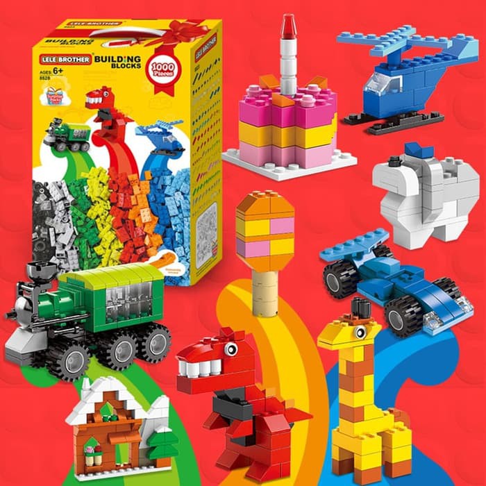 Bộ 1000 Miếng Đồ Chơi Lego Well 8528