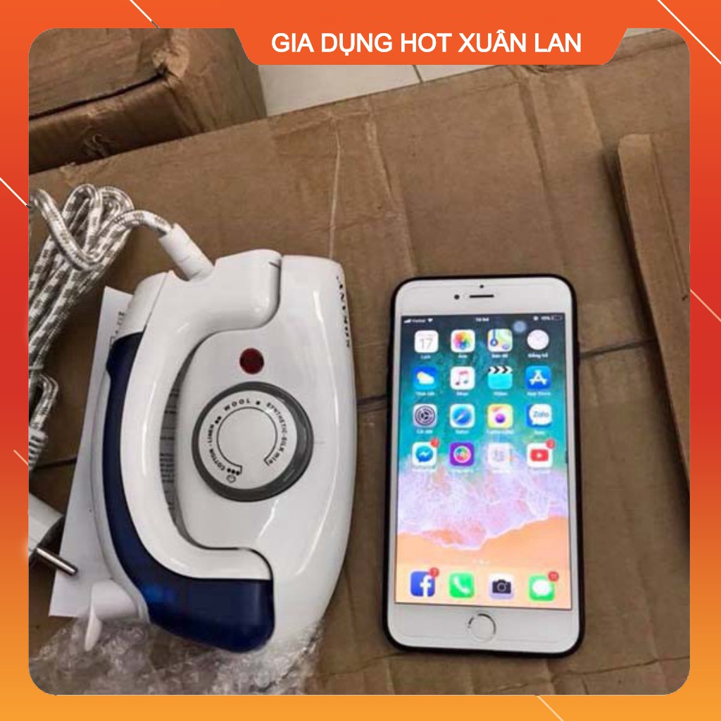 Bàn Là Mini Du Lịch 258 Siêu Hót Nhỏ Gọn