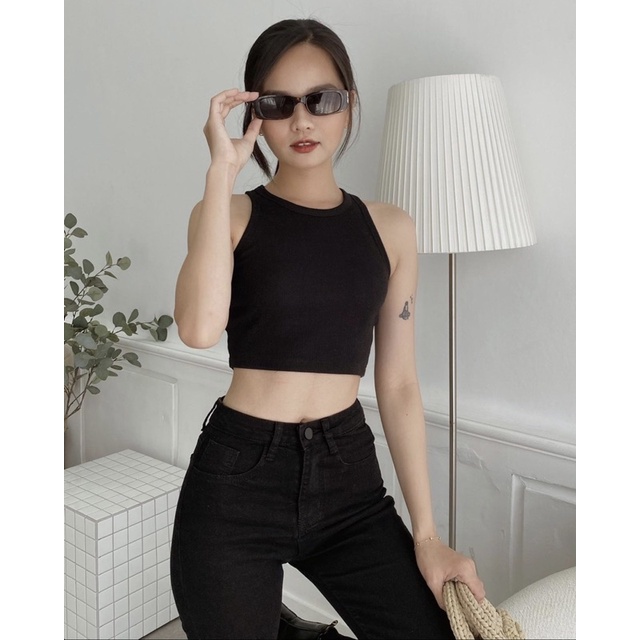 Quần jean nữ skinny Đen Trơn Assos co giãn tốt phom 9 tấc thời thượng chuẩn phom phong cách basic thời trang MIXX