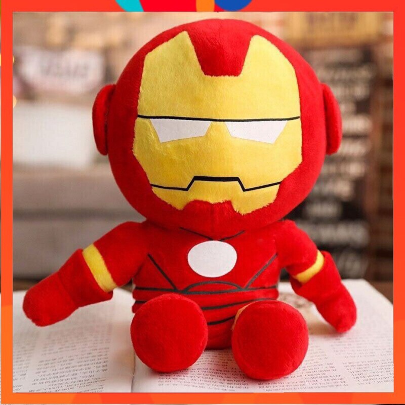 Gấu Bông Siêu Anh Hùng Đáng Yêu Cho Bé - Người Sắt Iron Man