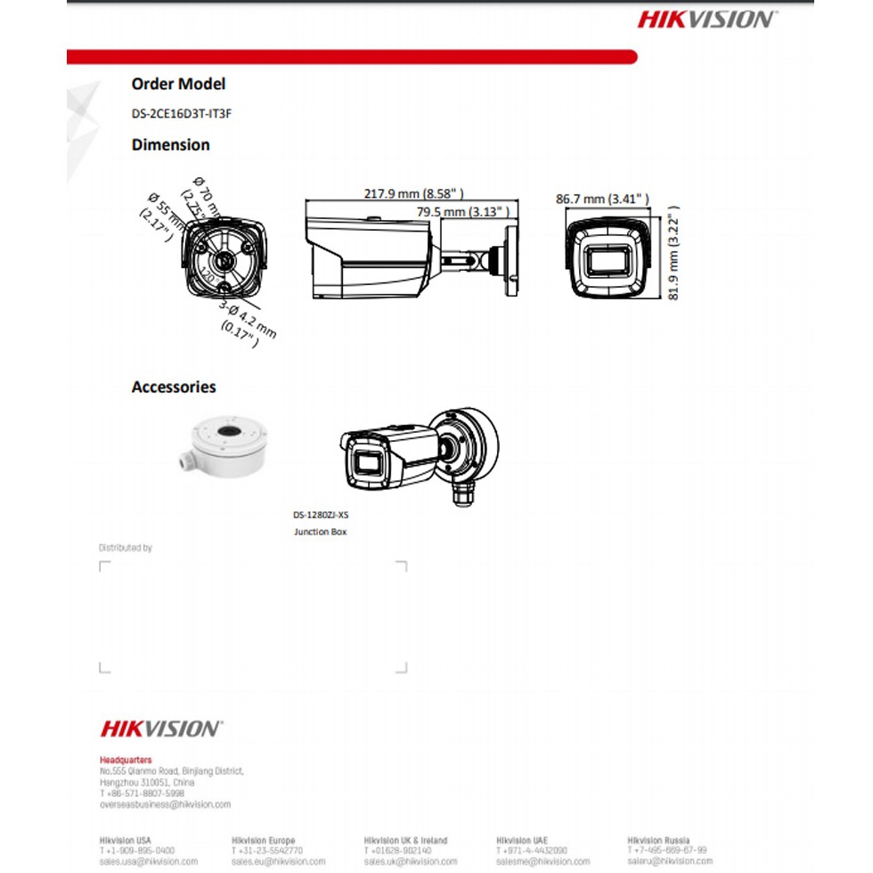 Camera giám sát chống ngược sáng thực độ nét cao Hikvision DS-2CE16D3T-IT3(F) | BigBuy360 - bigbuy360.vn