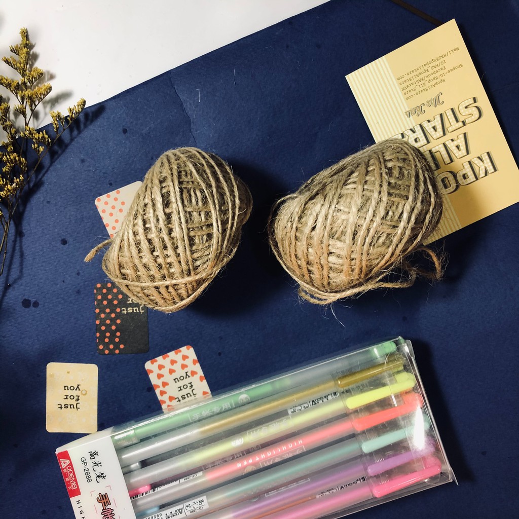 Cuộn dây thừng 15 mét trang trí handmade, treo ảnh, trang trí nhà cửa