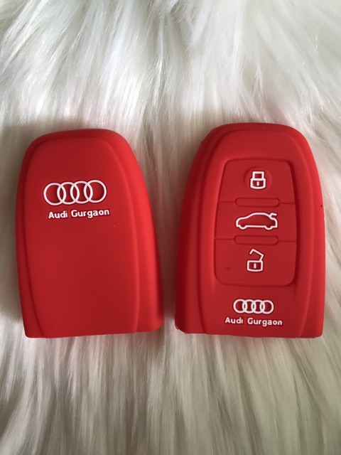 Bao Silicone bảo vệ khoá Thông minh Smart key AUDI