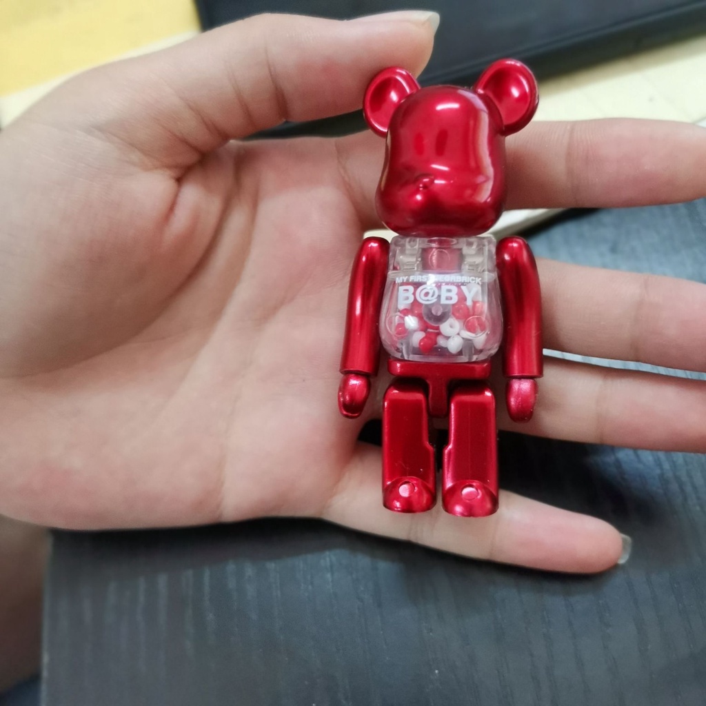 Khối Đồ Chơi Lắp Ráp Hình Gấu Bạo Lực Van Gogh 100%