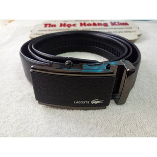 Dây nịt da Lacoste - Thắt lưng Nam cao cấp Lacoste