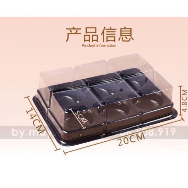 50 hộp đựng 6 bánh trung thu 75-35g, hộp FG332/FG335