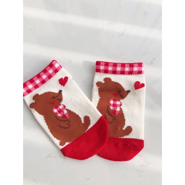 🧦Set 3 đôi tất / vớ Nhật xuất dư cho bé 1 tuổi, chân từ 9-14cm hãng Elfindoll🧦