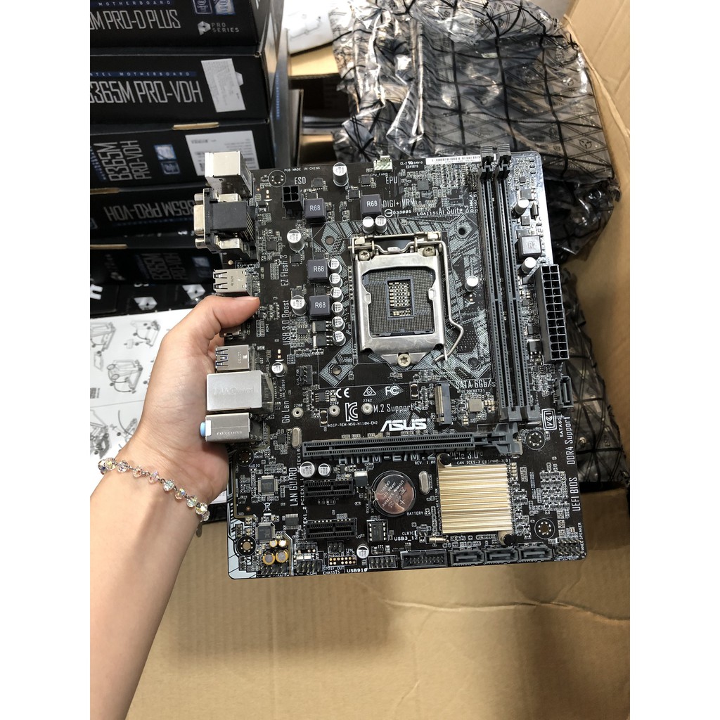 Mainboard H110 Asus h110m-e/m2, giga h110-d3a, msi h110 gaming, main H170 Giga socket 1151 V1