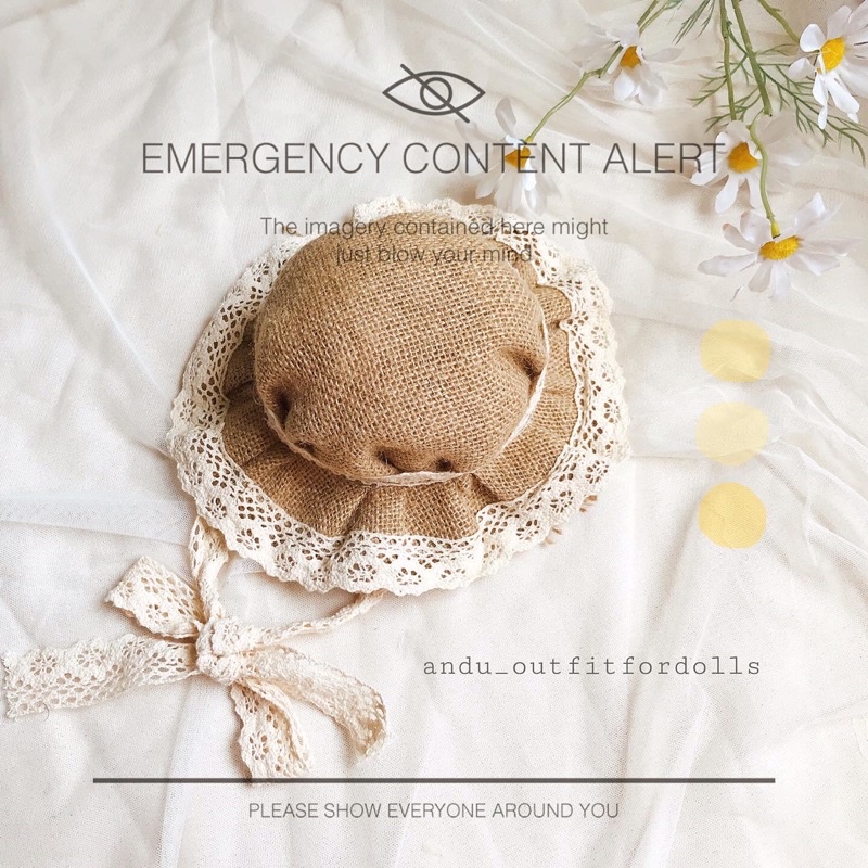 Set quần áo Sun Daisy cho doll 10cm- 15cm-20cm búp bê