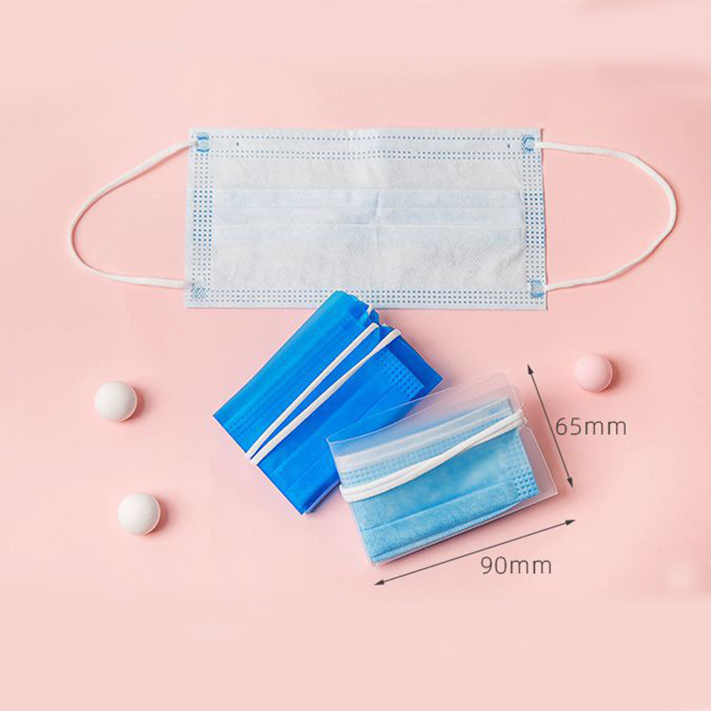 (Hàng Mới Về) Hộp Đựng Mặt Nạ Bảo Vệ Chống Bụi Ô Nhiễm Gấp Gọn Linh Hoạt