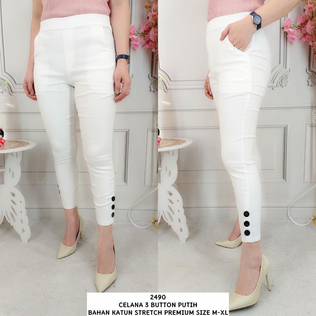 Quần Cotton Dài Thời Trang Trẻ Trung Năng Động 2490 Size M - Xl | BigBuy360 - bigbuy360.vn