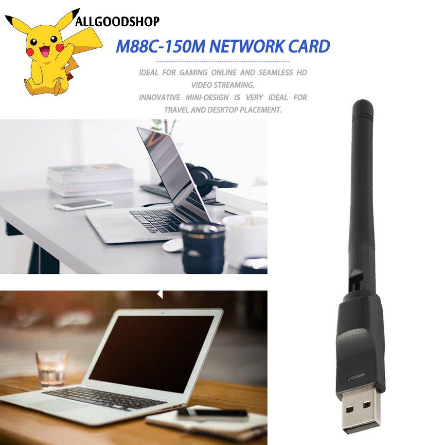 USB chuyển đổi không dây WiFi LAN bán kính 150m cho PC Laptop