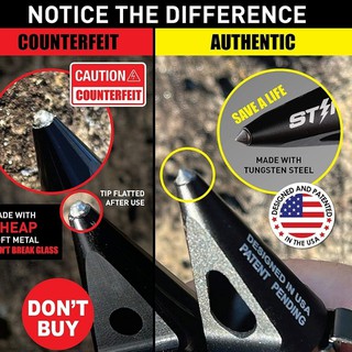 Roi cáp Stinger  dụng cụ phá cửa kính trên oto khi xảy ra va chạm khẩn cấp