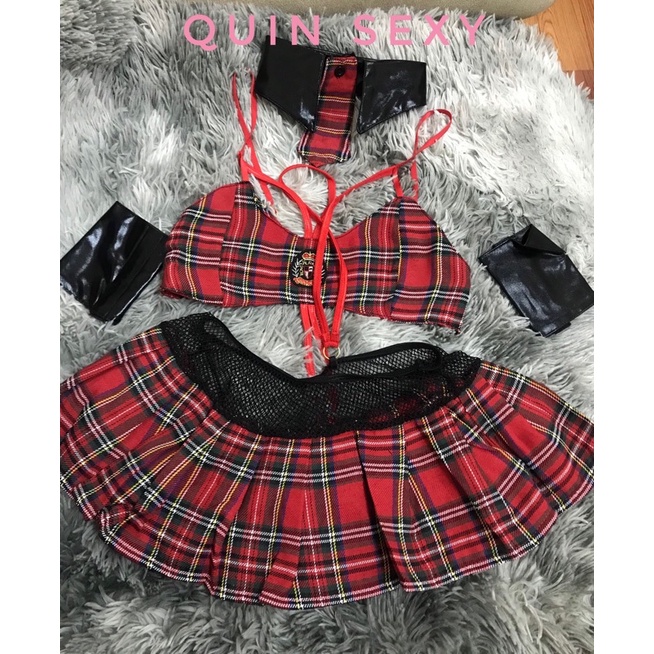 Váy ngủ Cosplay học sinh kiểu Anh Mỹ quyến rũ | BigBuy360 - bigbuy360.vn