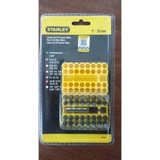 33 chi tiết Bộ đầu vít Stanley 68-072