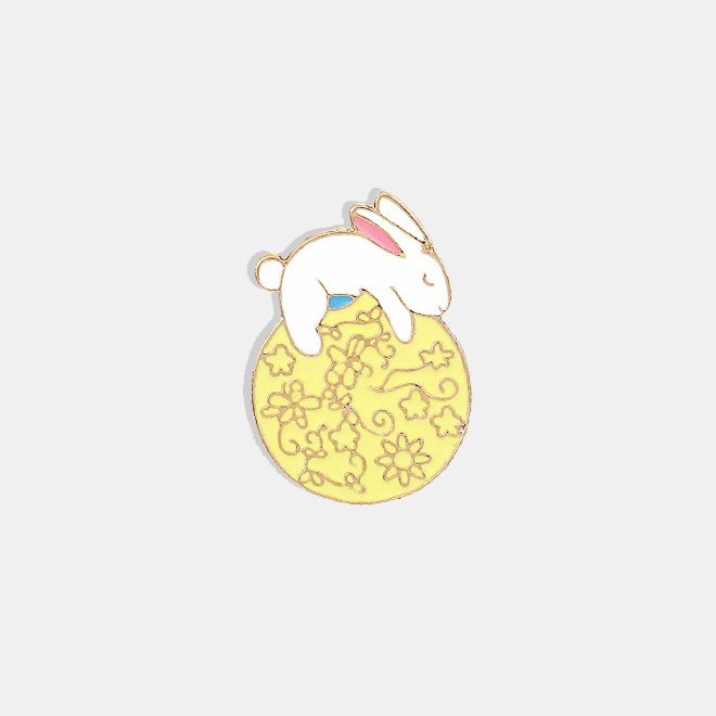 Pin cài áo Thỏ ngọc