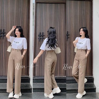 ⚡️⚡️set áo thun + quần suông XCS