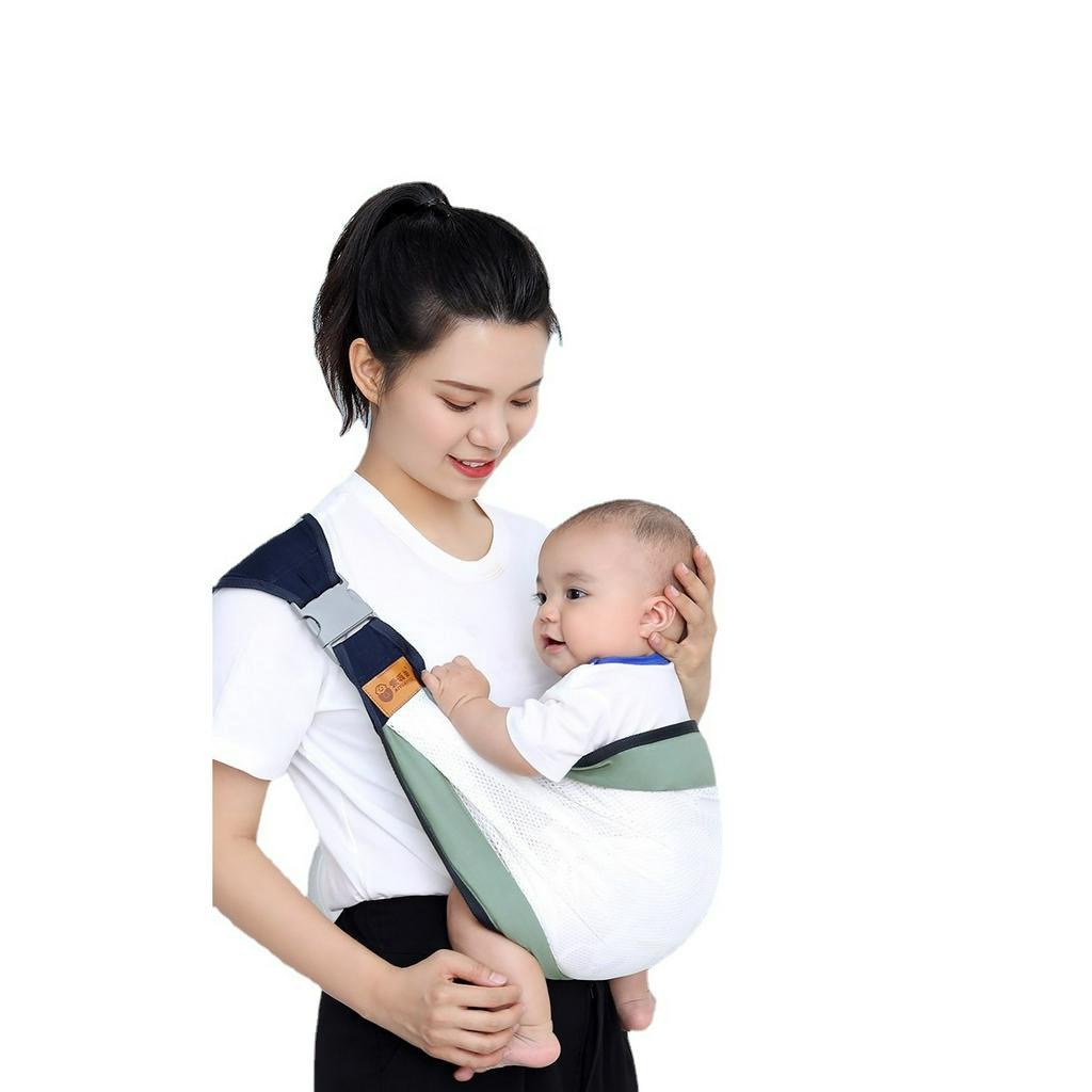 Địu trẻ em dạng lưới thông thoáng, địu vải cho bé 0 - 36 tháng nhiều tư thế gọn nhẹ dễ sử dụng