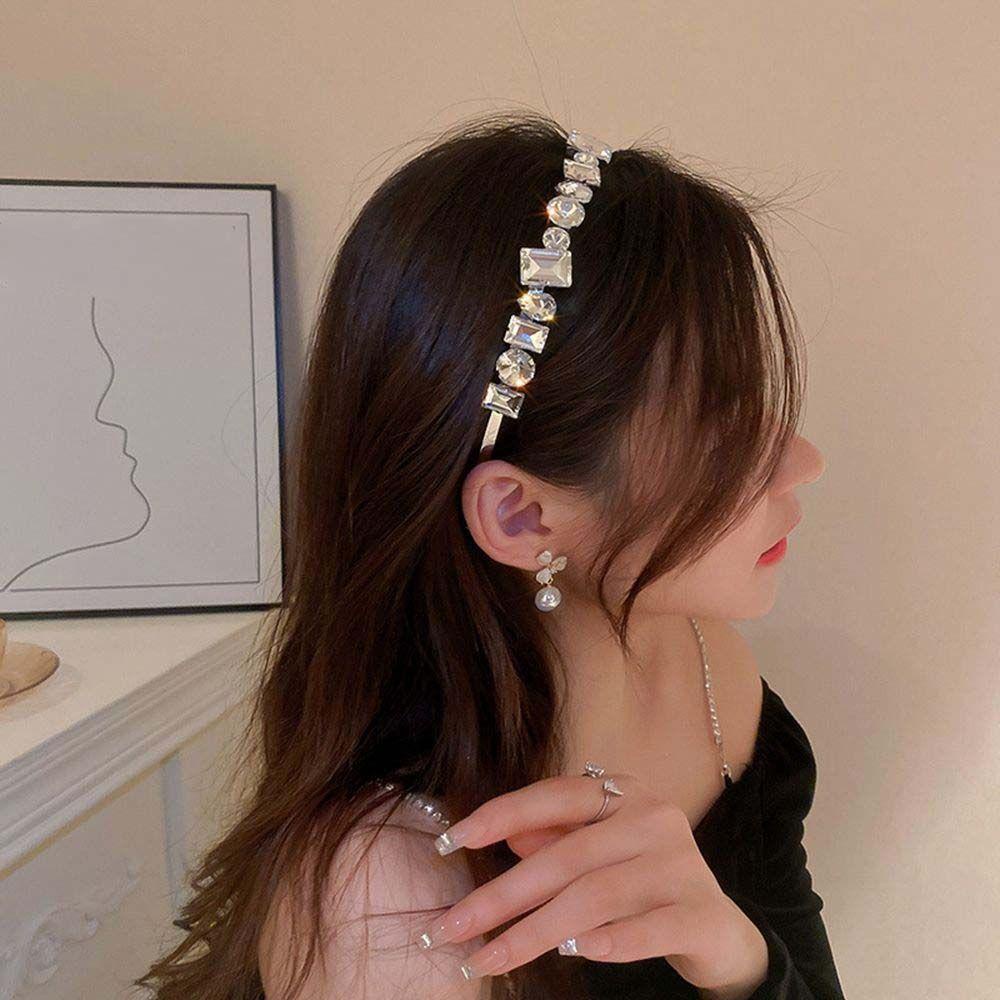 Băng Đô Cài Tóc Bằng Xốp Và Kim Loại Phong Cách Baroque Thanh Lịch Cho Nữ