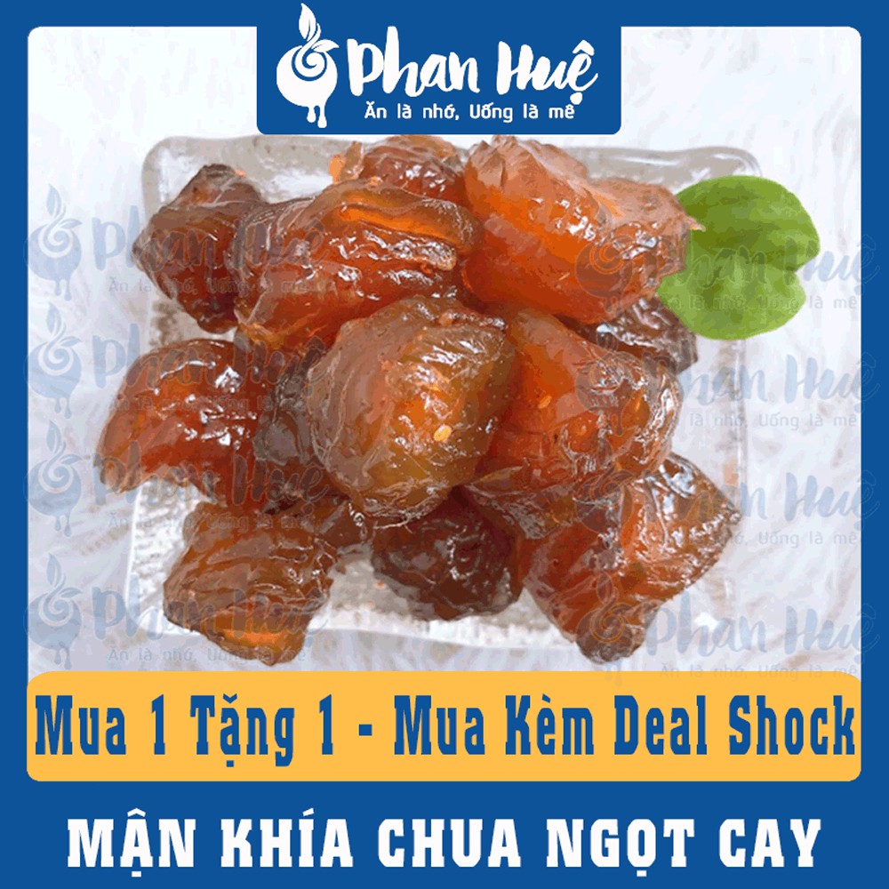 Ô mai xí muội mận khía xào cay Phan Huệ đặc biệt, mận miền Bắc chọn lọc, đặc sản Hà Nội