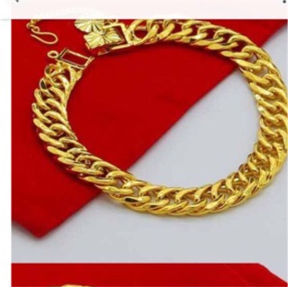 Lắc xích nam khoá hộp đồng non