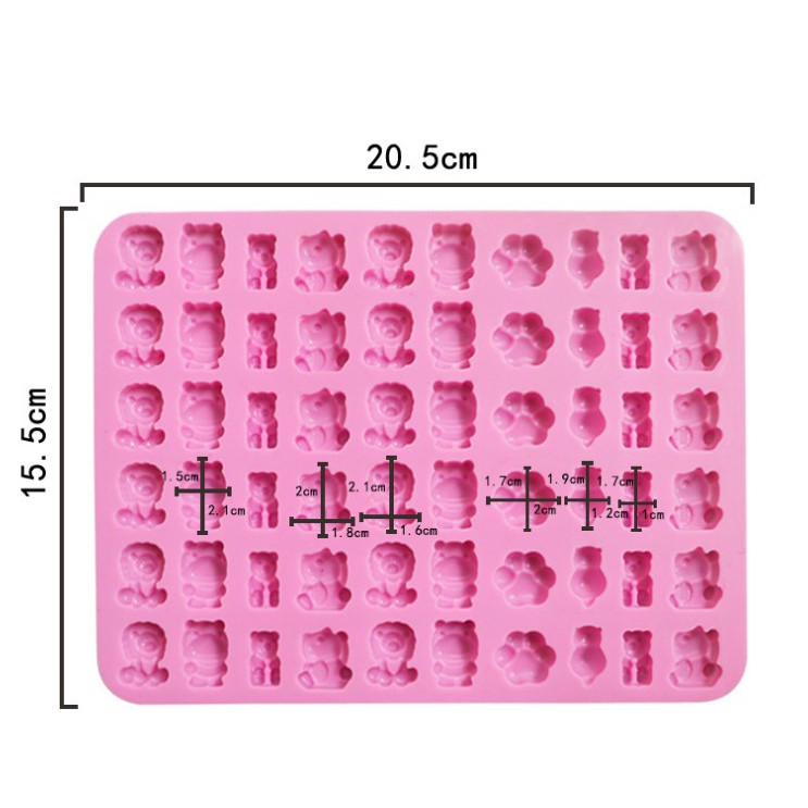 Khuôn kẹo dẻo/ Khuôn kẹo chip chip