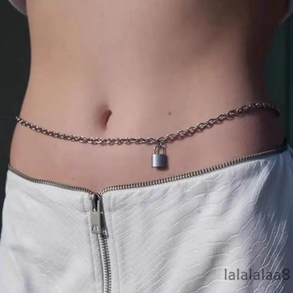 Dây Đeo Thắt Lưng Có Khóa Phong Cách Hip Hop Punk Điều Chỉnh Được Thời Trang Nữ LAA8