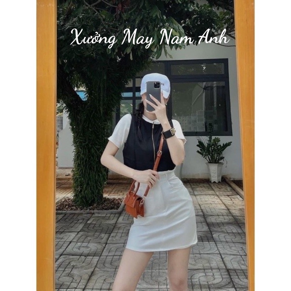 Chân Váy KaKi Nữ Bassic Lưng Cao, Có Quần Trong Lên From Xinh M806 | BigBuy360 - bigbuy360.vn