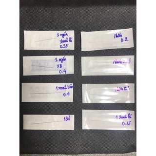 100 chiếc kim Nano phun xăm( dài, ngắn)