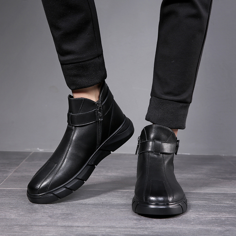 Giày boot trẻ trung giữ ấm cho nam